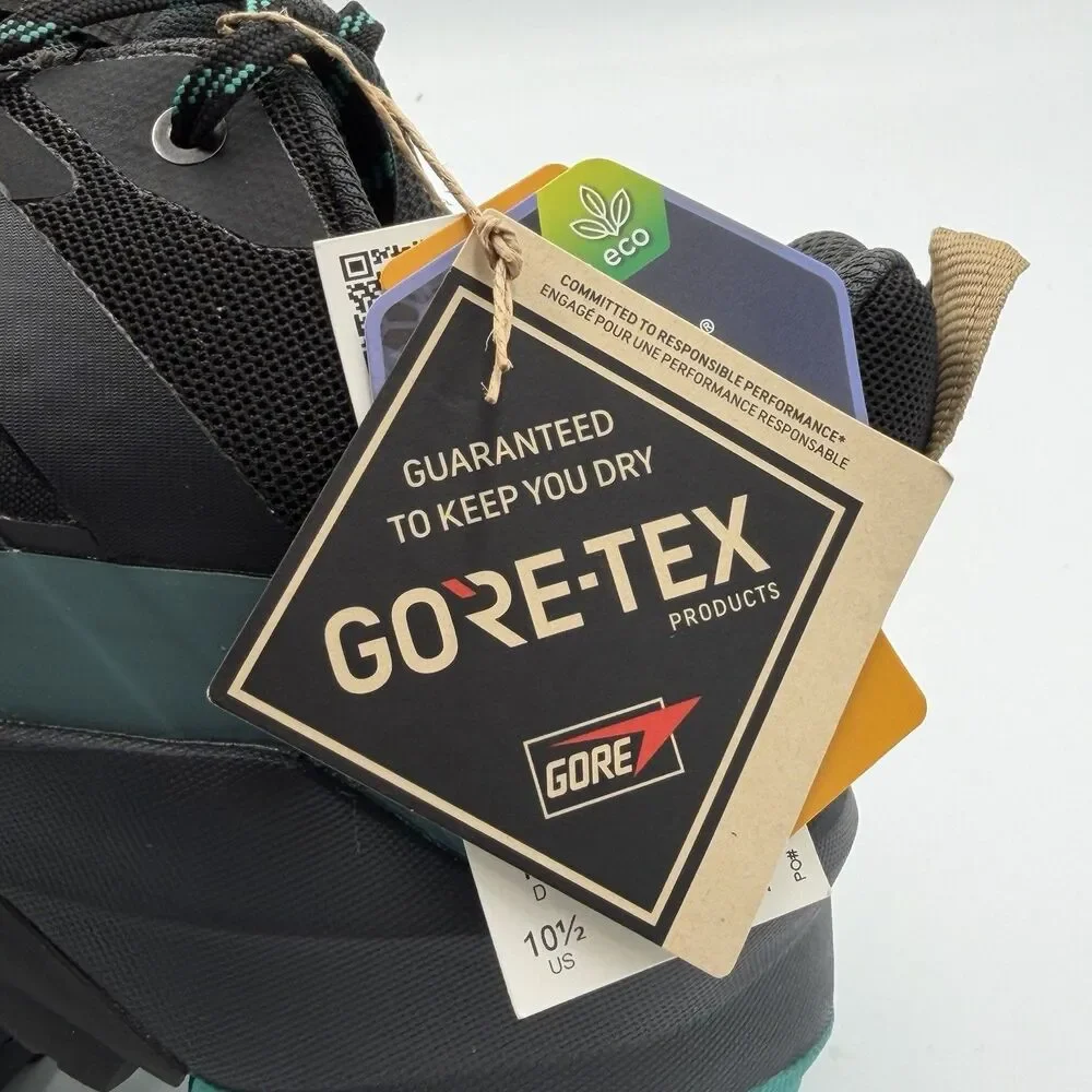 ADIDAS Terrex Skychaser AX5 Gore-tex Hiking Shoes Mens 10.5 Blue Green JQ2209